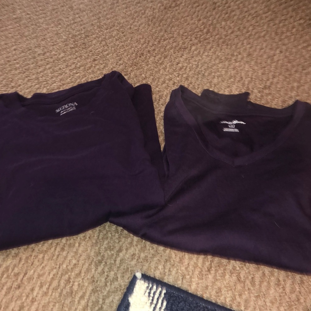 Beautiful purple long sleeve shirts